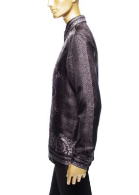 Versace Men Men Silk Barocco Men's Shirt