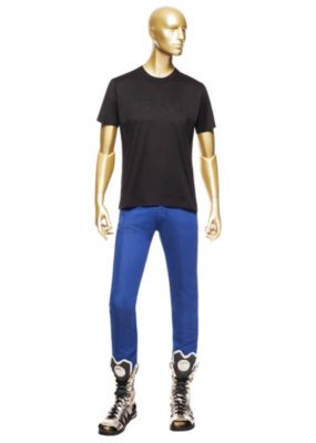 Versace Herren T-Shirt Strass Logo