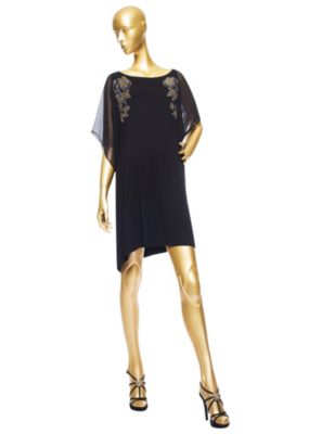 Versace Süslenmiş Jersey Dress