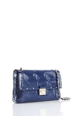Versace Women "Couture" patent shoulder bag