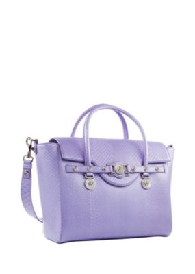 Versace Women Large Signature Python Bag