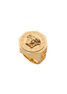 Versace Men Medusa And Greca Ring