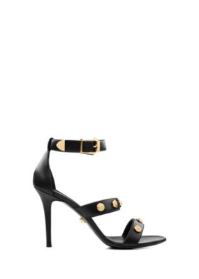 Versace Donna Sandali neri "Signature"