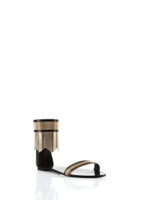 Versace Damen Flache R&ouml;mersandale