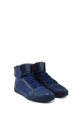 Versace Men Men Tonal Medusa Calfskin High-Top