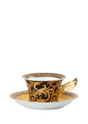 Versace Home Collection Barocco Tea Cup & Saucer