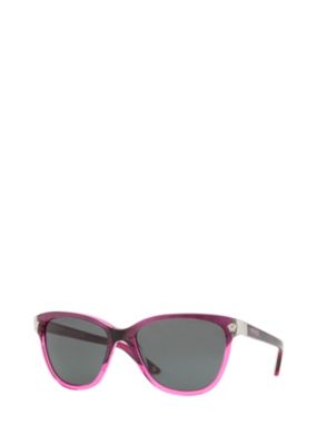 Versace Women Faded Pink Sunglasses