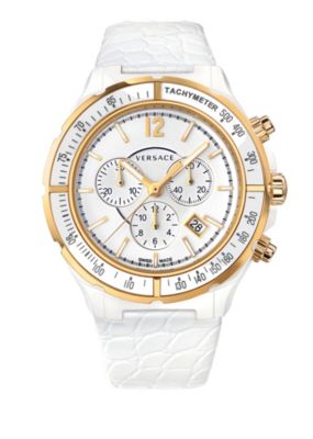 Versace Women Watches DV One Cruise White