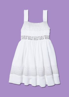 Young Versace M&auml;dchen Feines Seidenkleid
