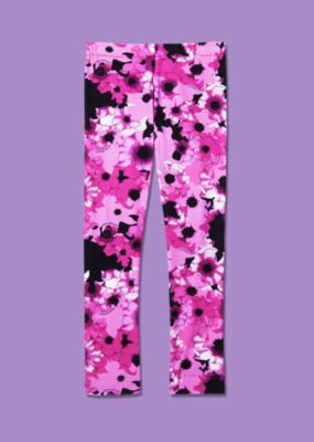 Young Versace M&auml;dchen Leggings mit Blumen-Motiv