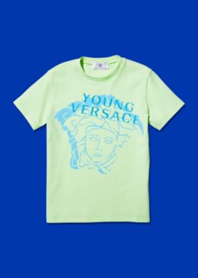 Young Versace Jungs Shirt mit Print-Motiv