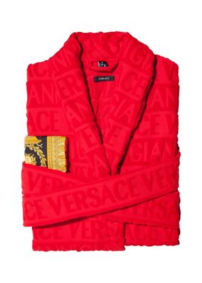 versace bathrobe mens