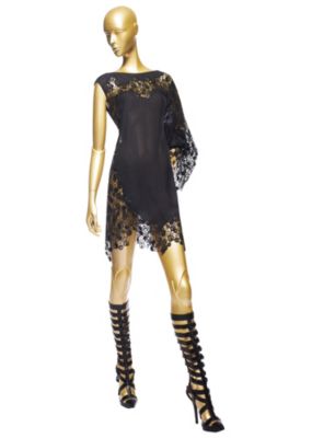 Versace Damen Fashion Show Look 5